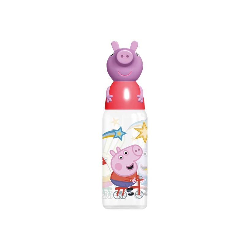 8412497101153-Peppa Pig - Gourde Bouteille avec figurine 3D - 560 ml-P_405150920_1-0