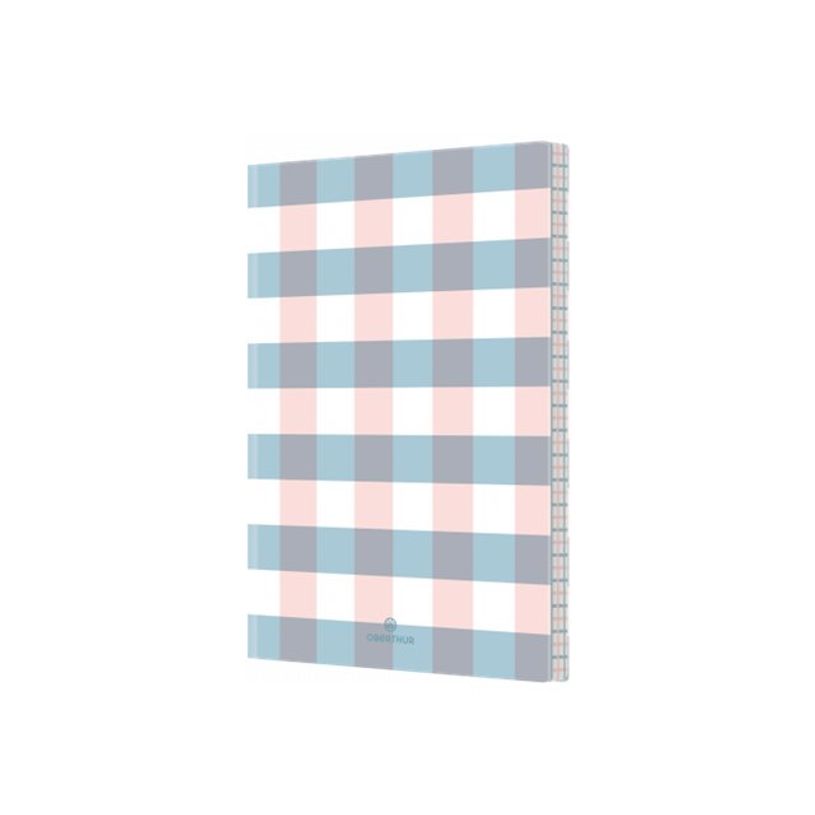 3664447153100-Oberthur Malaga - Carnet de notes souple - A5 - ligné - 200 pages - vichy-P_405150988_1-0