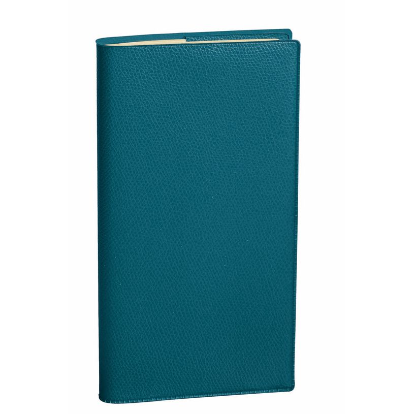 3371010480579-Agenda de poche Impala Planorizon - 1 semaine sur 2 pages - 8,8 x 17 cm - bleu prusse - Quo Vadis--0