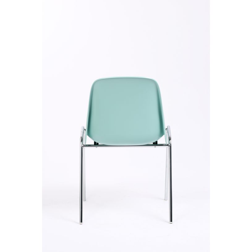 3760185020367-Chaise CHARLOTTE - pieds chromés sans accroche - Vert d'eau--4