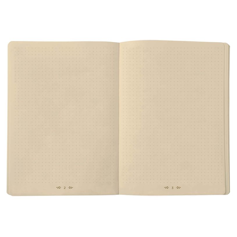 3371010479610-Quo Vadis - Carnet Bullet journal - Multilingue - Life Journal - Rose clair - Pages Points (dots) - 15x21 cm - Papier Clairefontaine kraft - Fabri--1