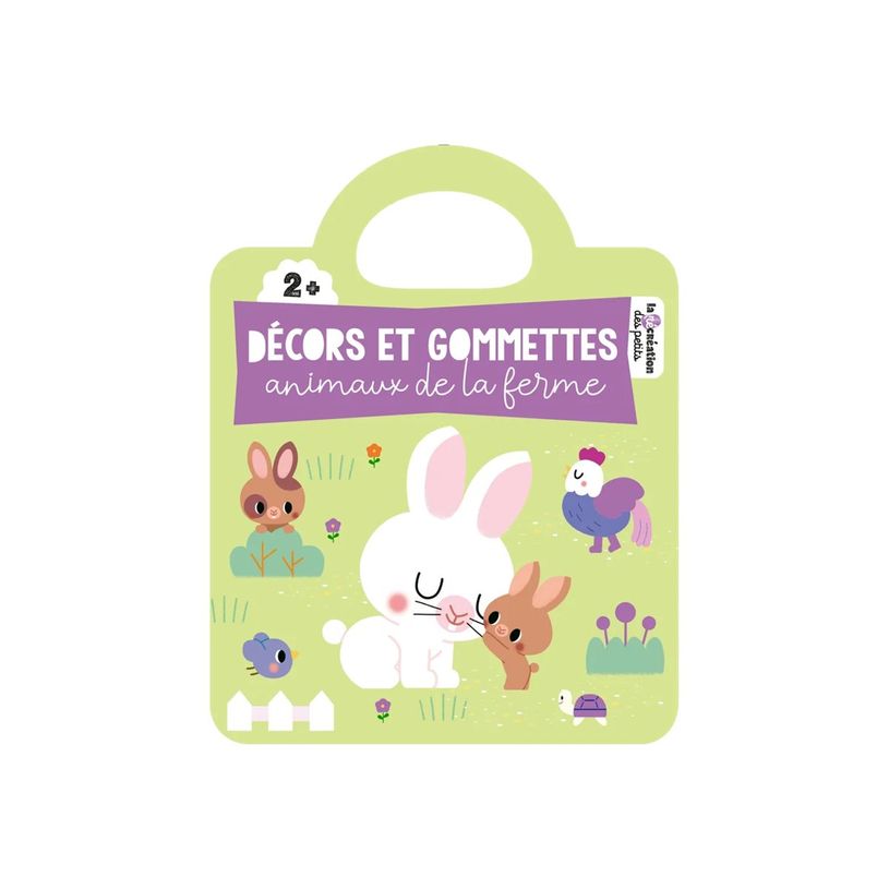 9782017160861-Décors et gommettes - animaux de la ferme - Livre d'activités-P_405151235_1-0