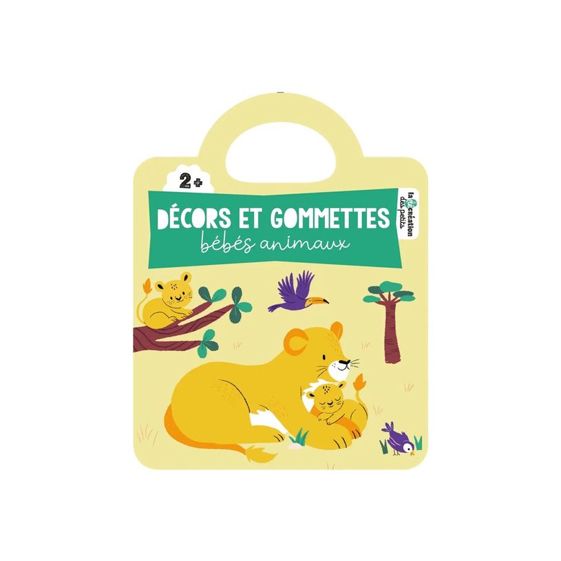 9782017160991-Décors et gommettes - bébés animaux - Livre d'activités-P_405151236_1-0