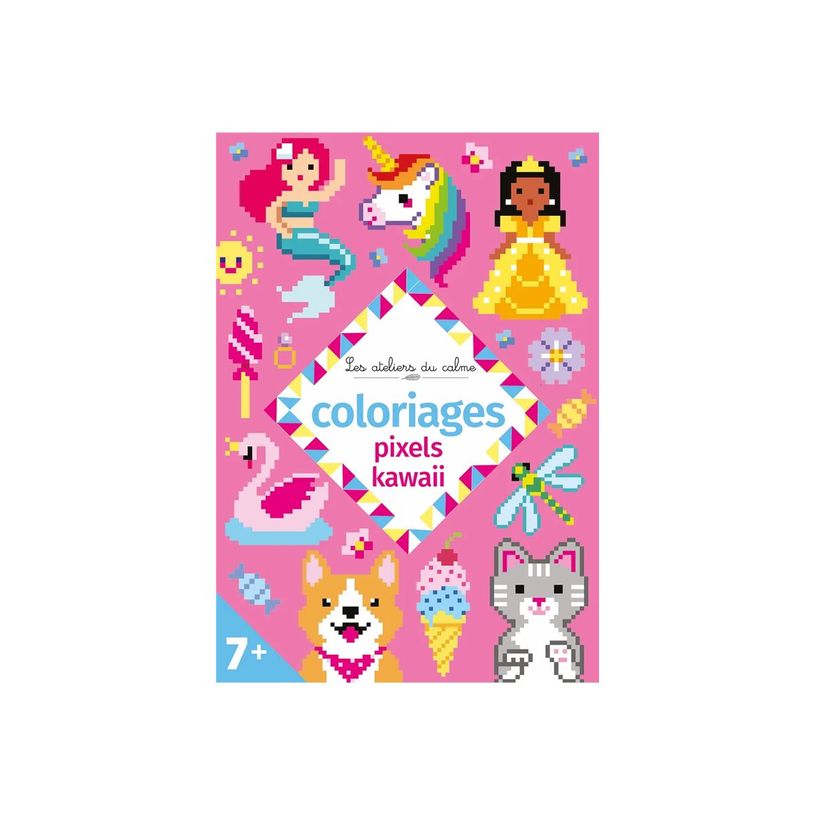 9782017206316-Coloriages Pixels Kawaii - Livre à colorier-P_405151246_1-0