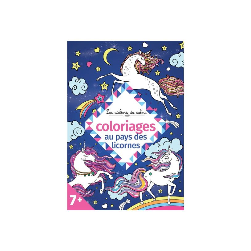 9782017206323-Au pays des licornes - par Notaert Amandine - livre à colorier-P_405151247_1-0