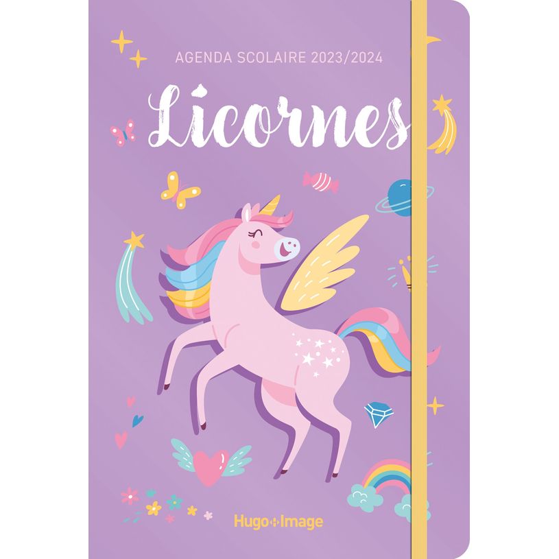 9782755665383-Agenda Licornes - 1 jour par page - 12 x 17 cm-P_405151274_1-0