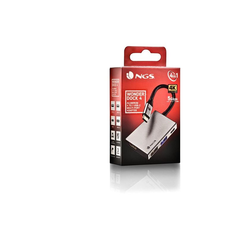 8435430620504-NGS WONDER DOCK 4 - Station d'accueil - USB-C - HDMI - USB 3.0-P_405151451_3-1