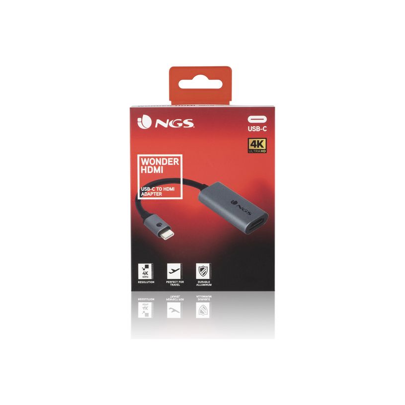 8435430618549-NGS - Adaptateur USB-C mâle vers HDMI femelle - 10 cm - noir-P_405151454_2-4