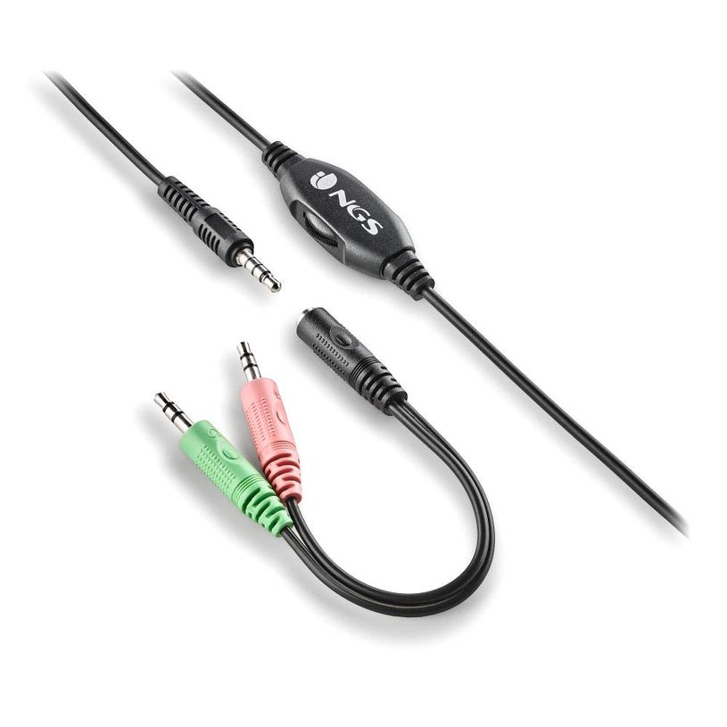 8435430620955-NGS MSX 11 Pro - Casque filaire avec micro - jack 3,5mm - noir-P_405151462_4-3