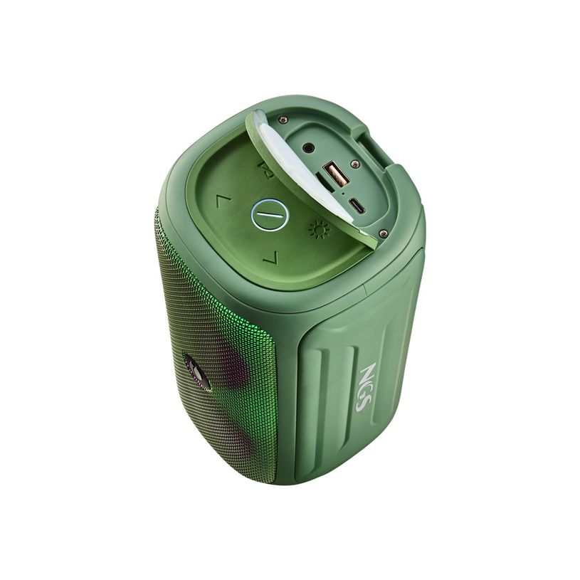 8435430622201-NGS Roller Beast - Mini enceinte sans fil - Bluetooth - 32 Watt - vert-P_405151463_7-4