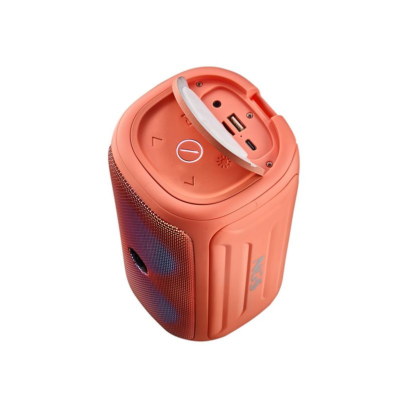 8435430622188-NGS Roller Beast - Mini enceinte sans fil - Bluetooth - 32 Watt - Corail-P_405151464_7-4