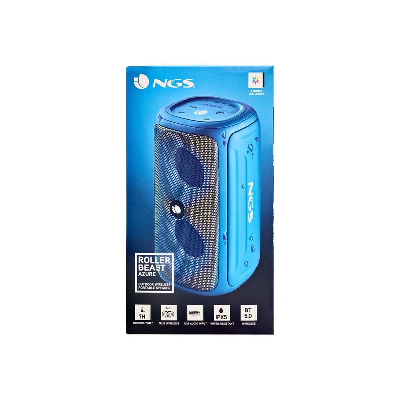 8435430622195-NGS Roller Beast - Mini enceinte sans fil - Bluetooth - 32 Watt - azur-P_405151465_2-7