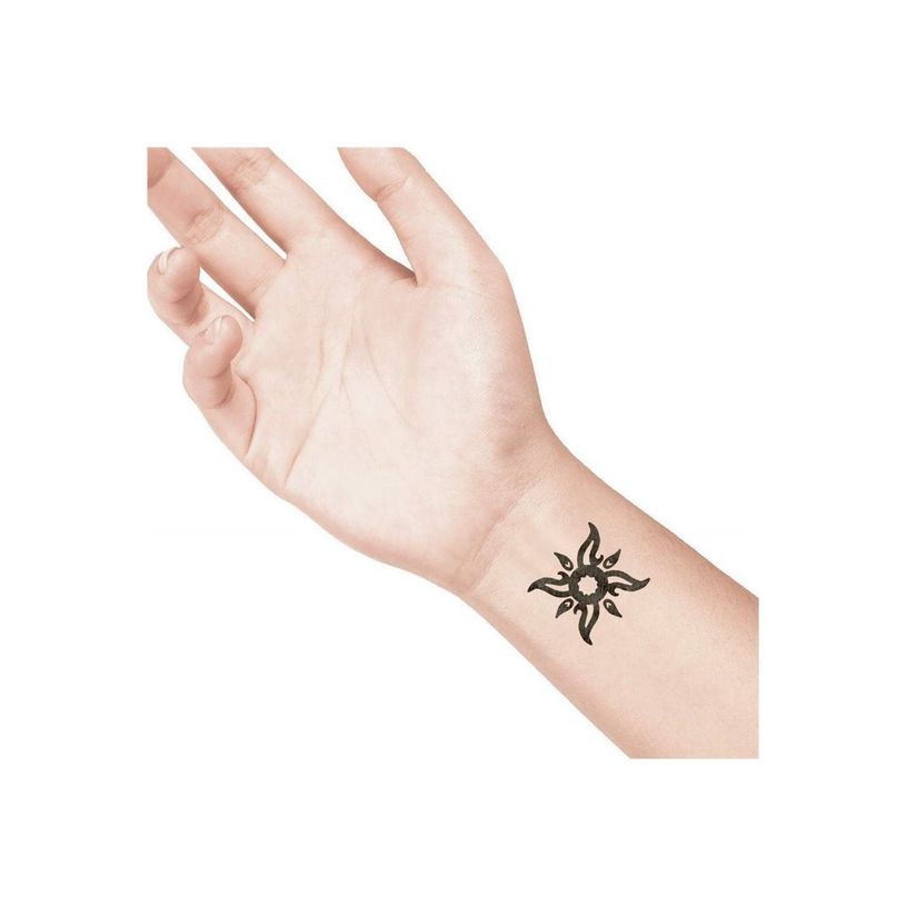 8718503973173-LaDot - Pierre pour tatouage éphémère - en céramique - taille L (4 x 5 cm) - soleil-P_405151645_1-1