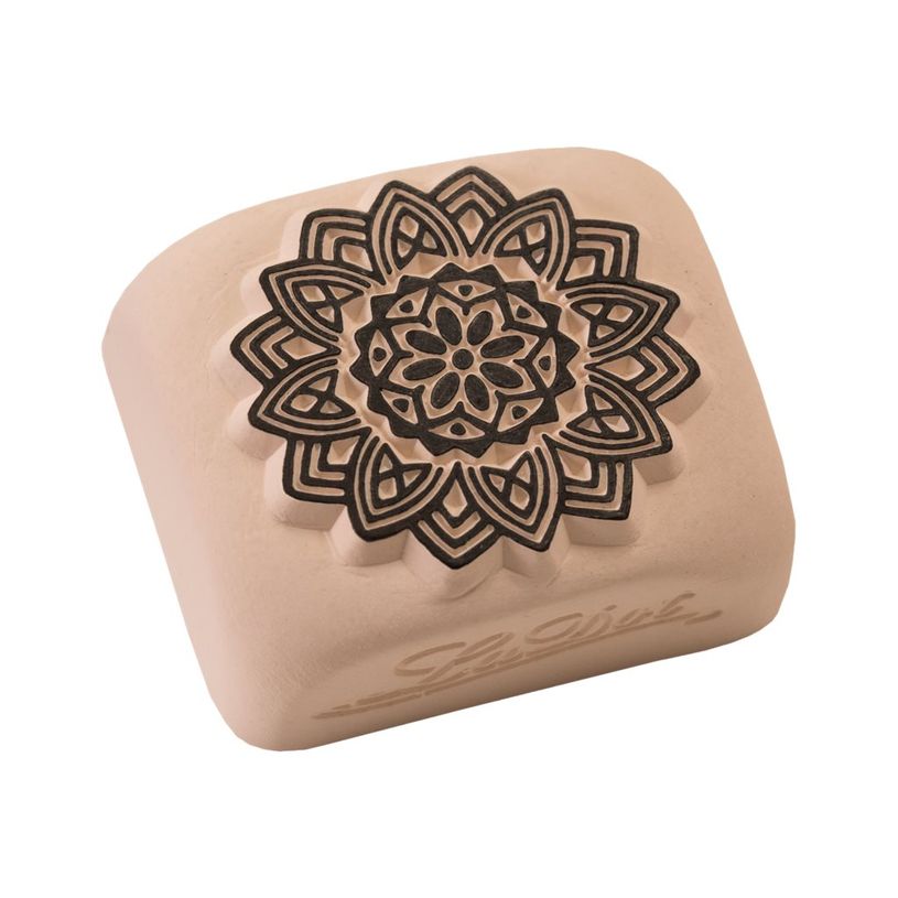 8718503973630-LaDot - Pierre pour tatouage éphémère - en céramique - taille L (4 x 5 cm) - mandala -P_405151647_1-0