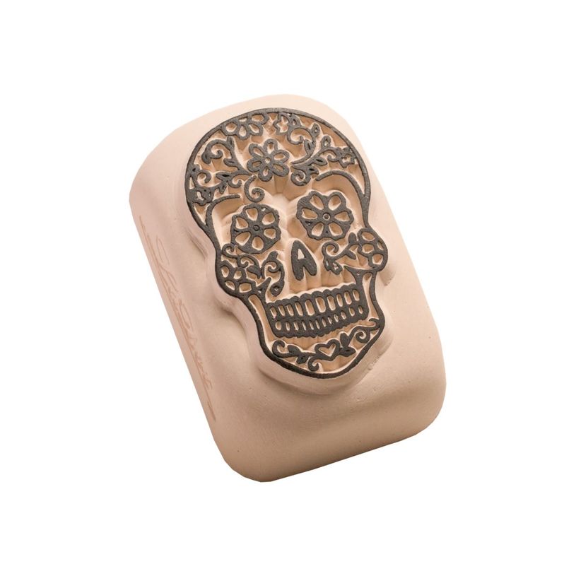 8718503972534-LaDot - Pierre pour tatouage éphémère - en céramique - taille M (2 x 4 cm) - calavera-P_405151653_1-0