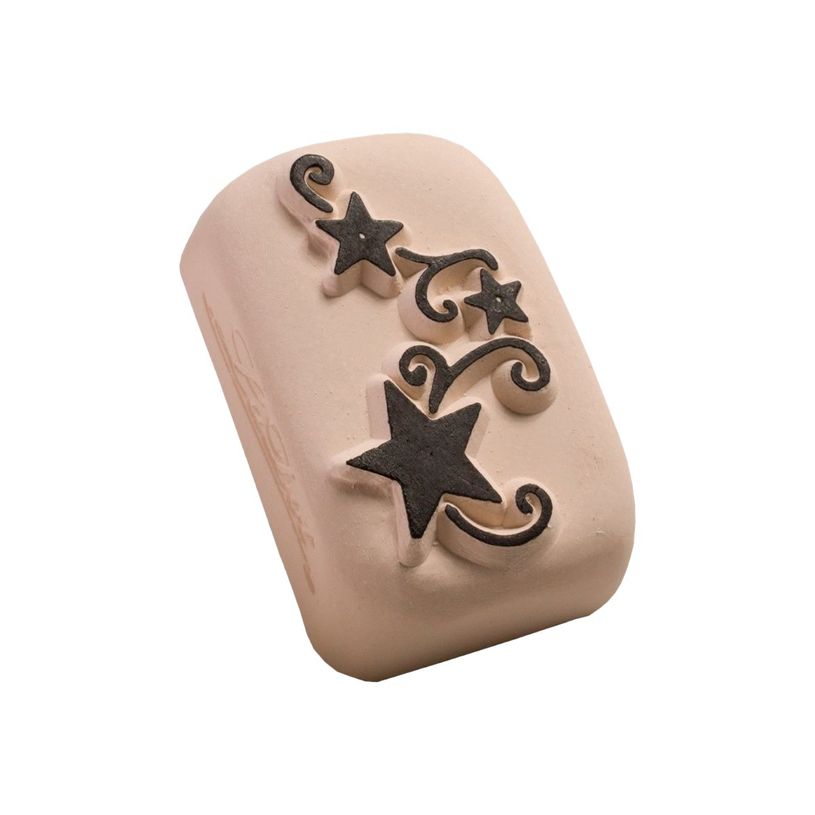 8718503972459-LaDot - Pierre pour tatouage éphémère - en céramique - taille M (2 x 4 cm) - étoiles -P_405151658_2-0