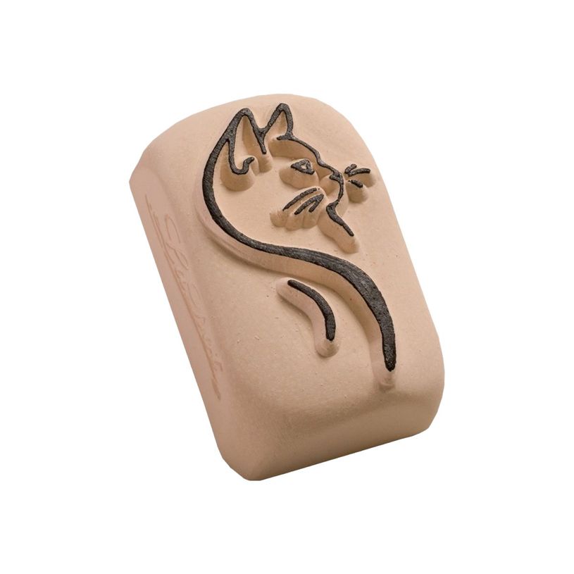8718503972473-LaDot - Pierre pour tatouage éphémère - en céramique - taille M (2 x 4 cm) - chat -P_405151659_1-0