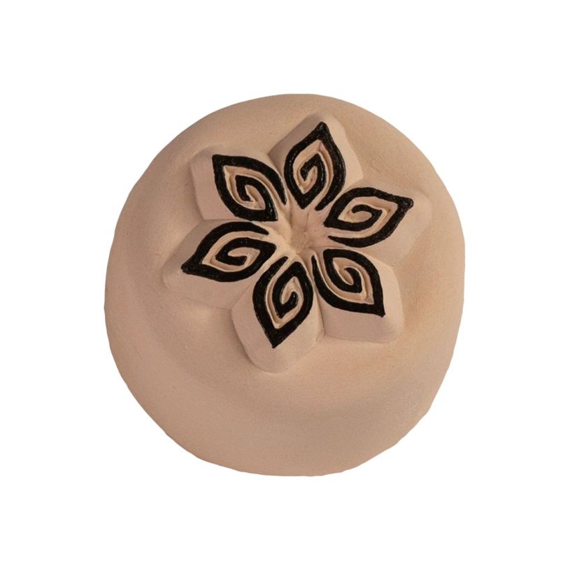 8718503971544-LaDot - Pierre pour tatouage éphémère - en céramique - taille S (2,2 x 2,2 cm) - fleur-P_405151683_1-0