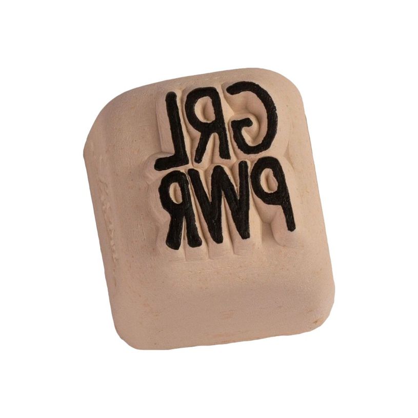 8718503971568-LaDot - Pierre pour tatouage éphémère - en céramique - taille S (2,2 x 2,2 cm) - girl -P_405151684_2-0