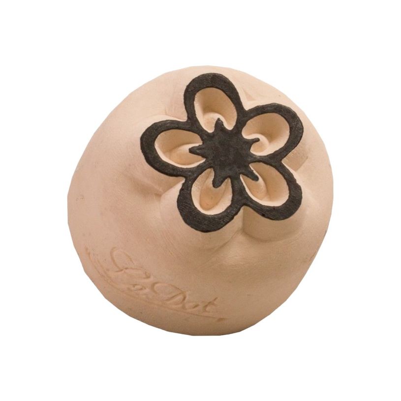 8718503971209-LaDot - Pierre pour tatouage éphémère - en céramique - taille S (2,2 x 2,2 cm) - fleur-P_405151687_1-0