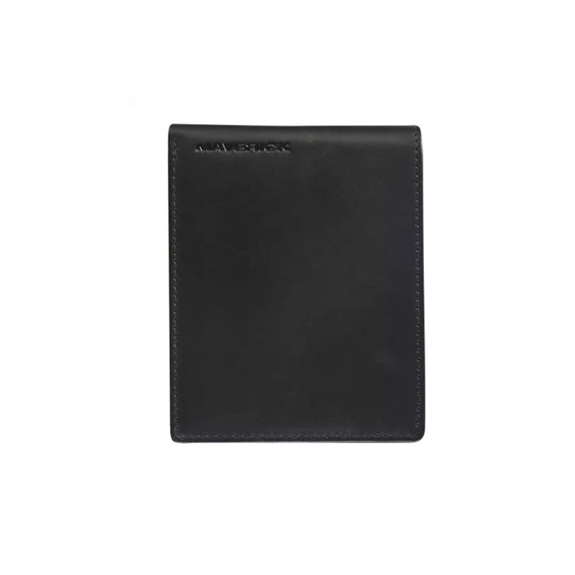 5413082195598-Maverick All Black - Portefeuille - billfold RFID with 2 banknote pockets - cuir de vachette pleine-P_405151765_2-1