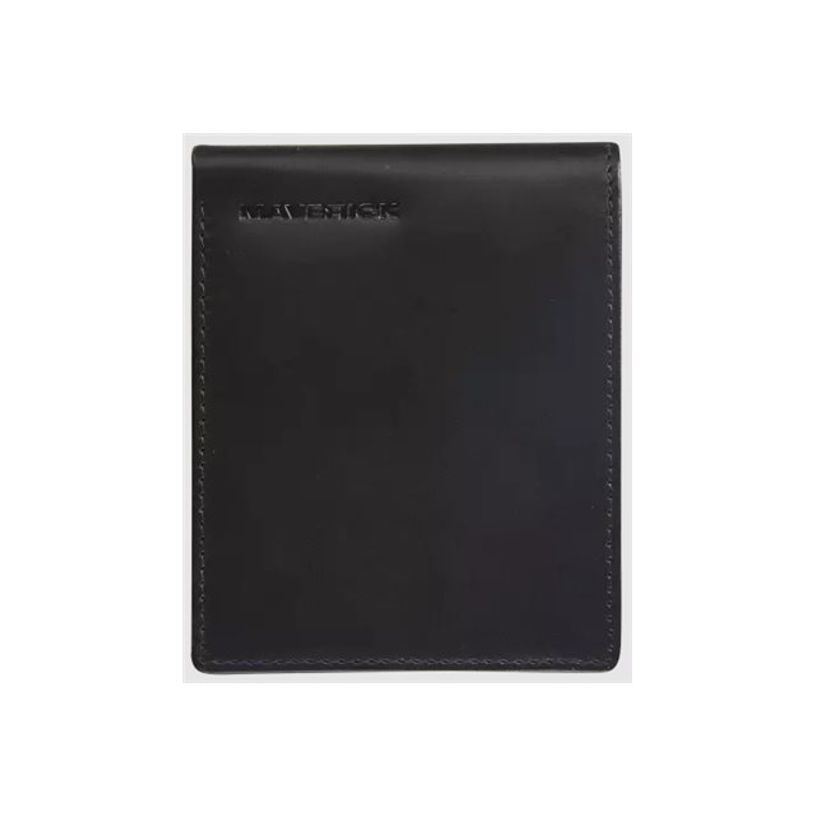 5413082195611-Maverick All Black - Portefeuille - billfold RFID with zipper and extra card pockets - cuir de vachette pleine-P_405151766_1-0