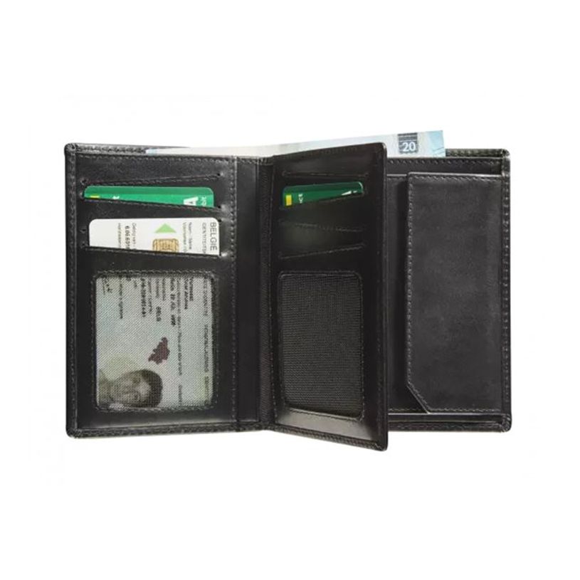 5413082195604-Maverick All Black - Portefeuille - RFID, avec pochette à monnaie - cuir de vachette pleine-P_405151768_3-2