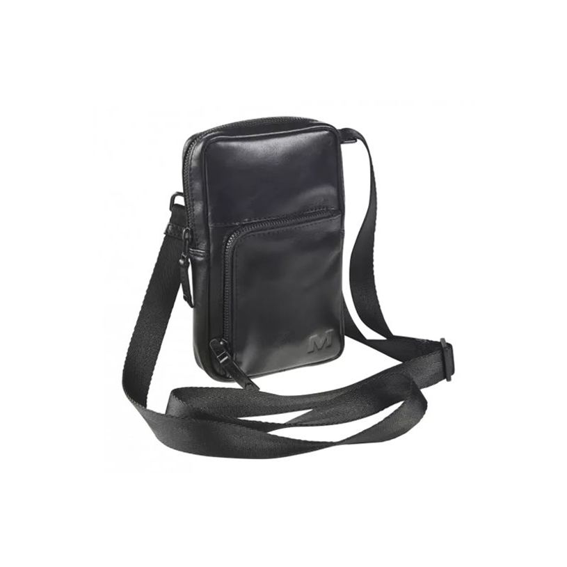 5413082195635-Maverick All Black - Sac à bandoulière - cuir de vachette pleine fleur tanné végétal -P_405151770_4-2