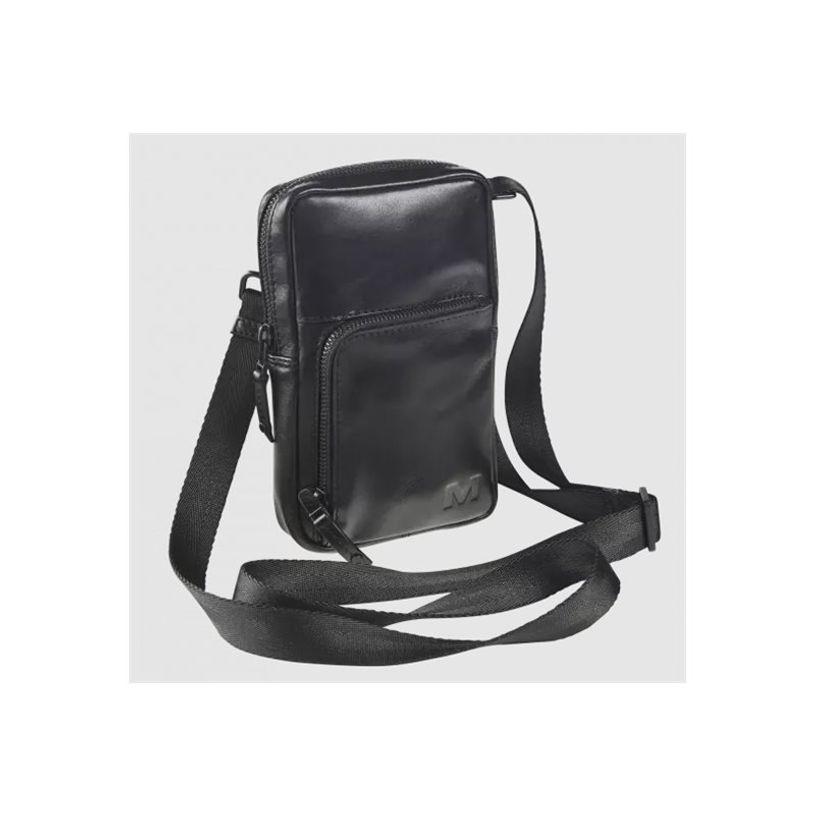 5413082195635-Maverick All Black - Sac à bandoulière - cuir de vachette pleine fleur tanné végétal -P_405151770_5-3