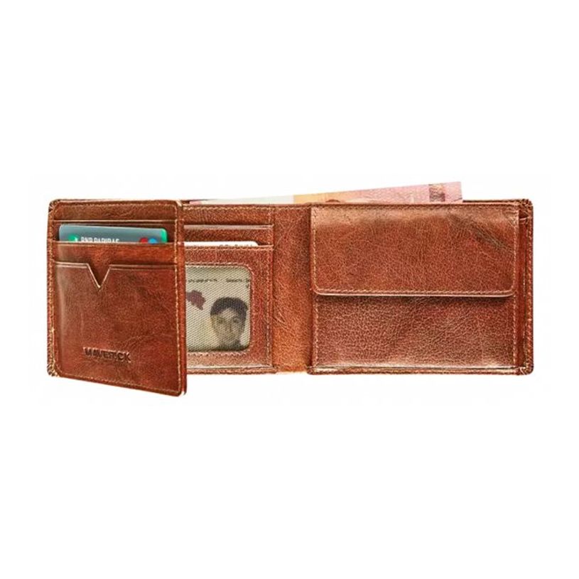 5413082194300-Maverick Rough Gear - Portefeuille - RFID, with 2 banknote pockets - cuir de buffle pleine fleur-P_405151776_2-1
