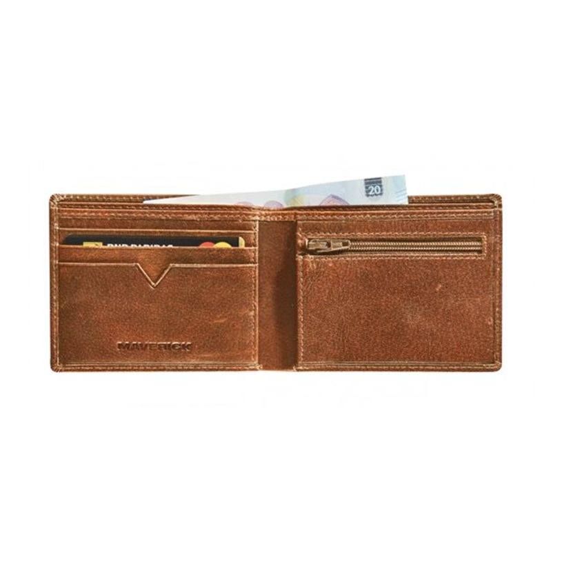 5413082195680-Maverick Rough Gear - Portefeuille - RFID, with zipper - cuir de buffle pleine fleur à ta-P_405151782_3-2