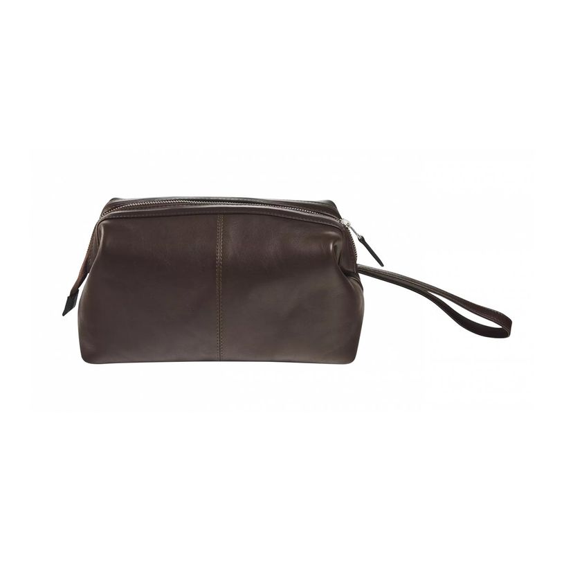 5413082195710-Maverick brown - Trousse  de toilette taille S - oval - cuir de vachette pleine fleur tann-P_405151815_4-2