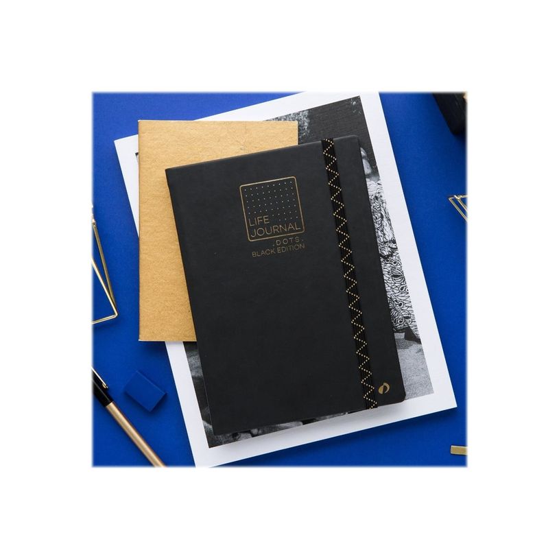 3371010438075-Quo Vadis Life Journal - Carnet de notes 15 x 21 cm - pointillés - noir-P_405151853_1-3