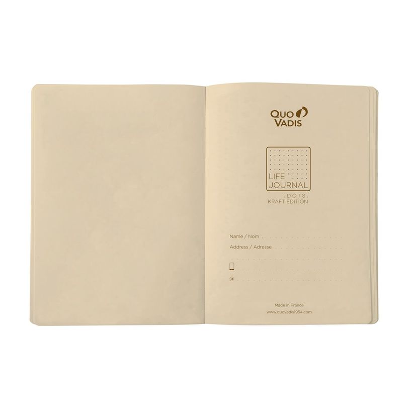 3371010479610-Quo Vadis - Carnet Bullet journal - Multilingue - Life Journal - Rose clair - Pages Points (dots) - 15x21 cm - Papier Clairefontaine -P_405151854_3-8