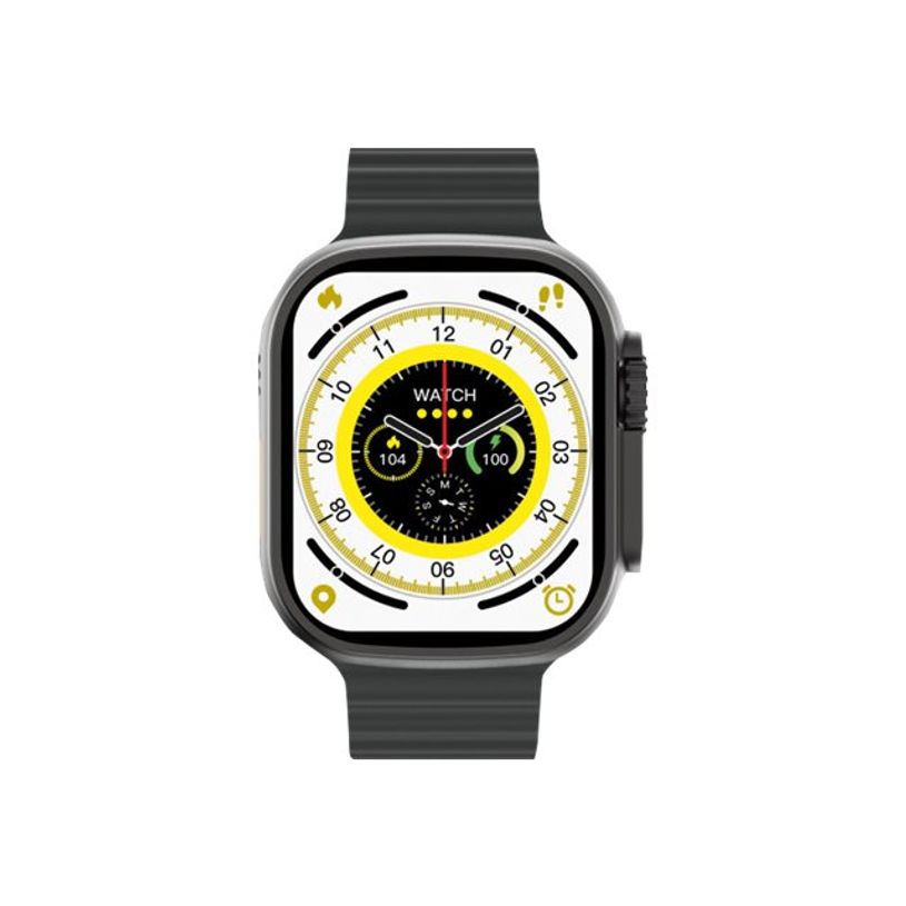 8427542128696-Ksix Urban Plus - 49 mm - noir - montre intelligente avec sangle - silicone - noir - affic-P_405151972_1-0