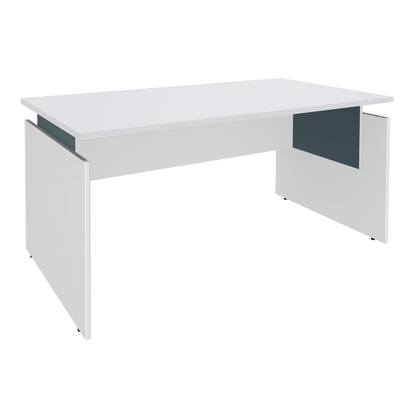 3253310534780-Bureau INEO JET UP Bureau Vallée - Réglable en hauteur - L160 x H74/78/82 x P80 cm - Pieds blanc - pl-P_405151990_1-0