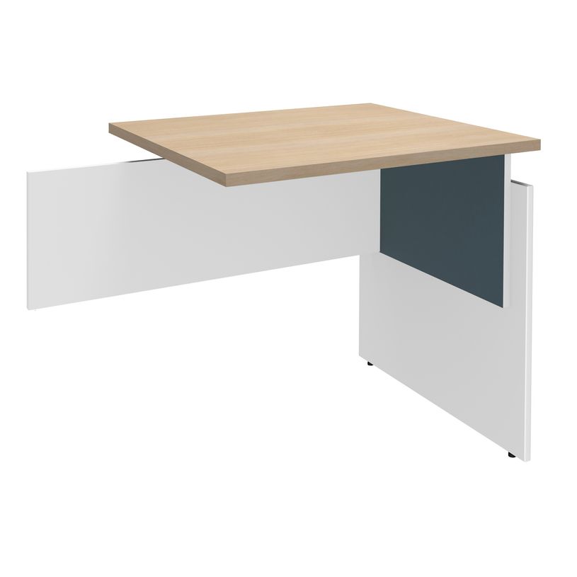 3253310451032-Retour direct pour Bureau INEO JET UP Bureau Vallée - Réglable en hauteur - L80 x H74/78/82 x P60 cm - Pieds Blan-P_405151993_1-0