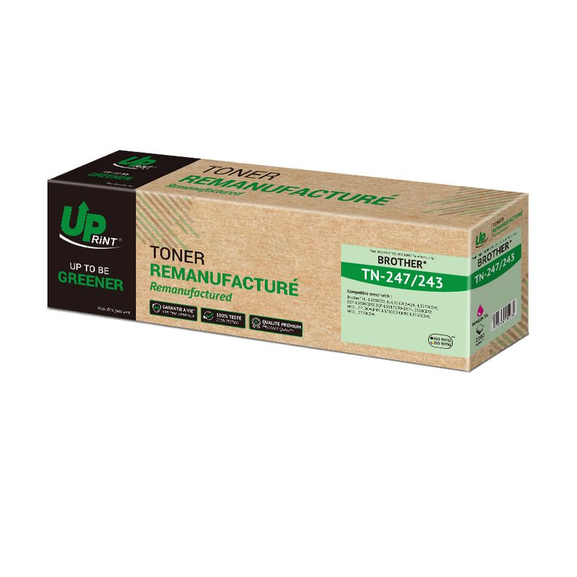 3584770892685-Cartouche laser remanufacturée Brother TN243 - magenta - Uprint--0