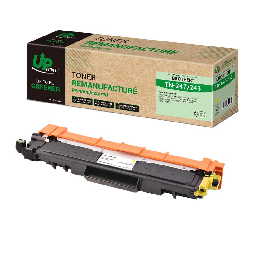 3584770892692-Cartouche laser remanufacturée Brother TN243 - jaune - Uprint--2