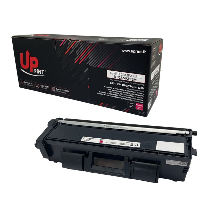 3584770911720-Cartouche laser compatible Brother TN325/TN326 - magenta - UPrint B.326M/325M--2