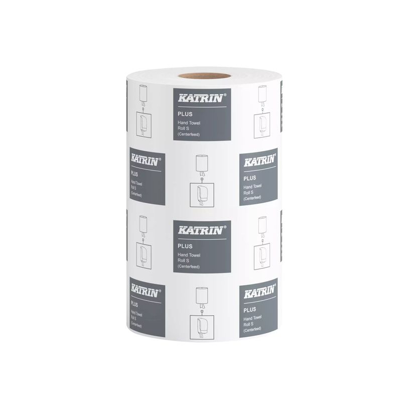6414301064434-Katrin Plus S100 - Rouleau d'essuie-mains - dévidage central - 100 m - blanc-P_405152252_2-0