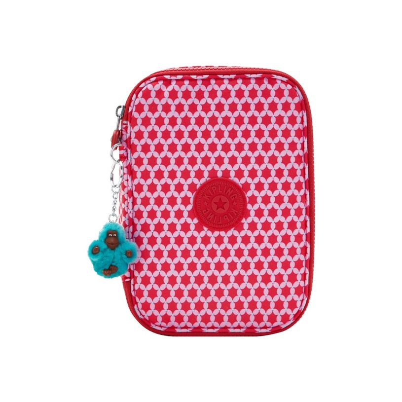 0196248792705-Kipling - Trousse taille L - polyester recyclé - starry dot prt-P_405152378_1-0