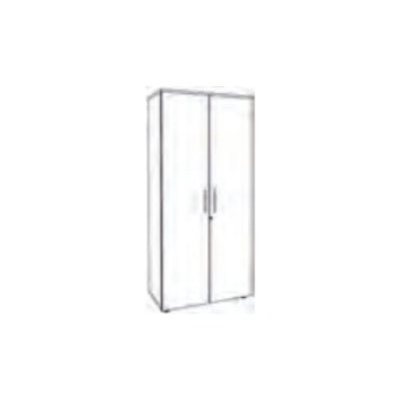 3253310333437-Armoire haute IDRA/DUAL - H180 x L80 x P47 - 2 portes - Corps anthacite - Portes et dessus-P_405152522_2-4