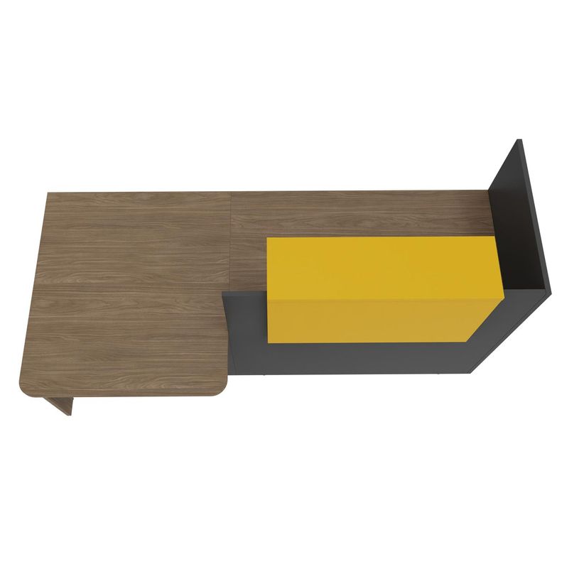 3253310542853-Banque d'accueil OLA - Ensemble composé d'un module haut + un module PMR et d'une tablette jaune curry -P_405152536_3-2