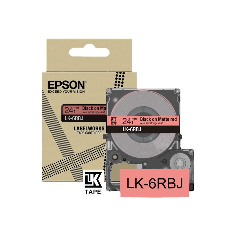 8715946713625-Epson LabelWorks LK-6RBJ - Noir sur rouge mat - Rouleau (2,4 cm x 8 m)-P_405152781_1-0