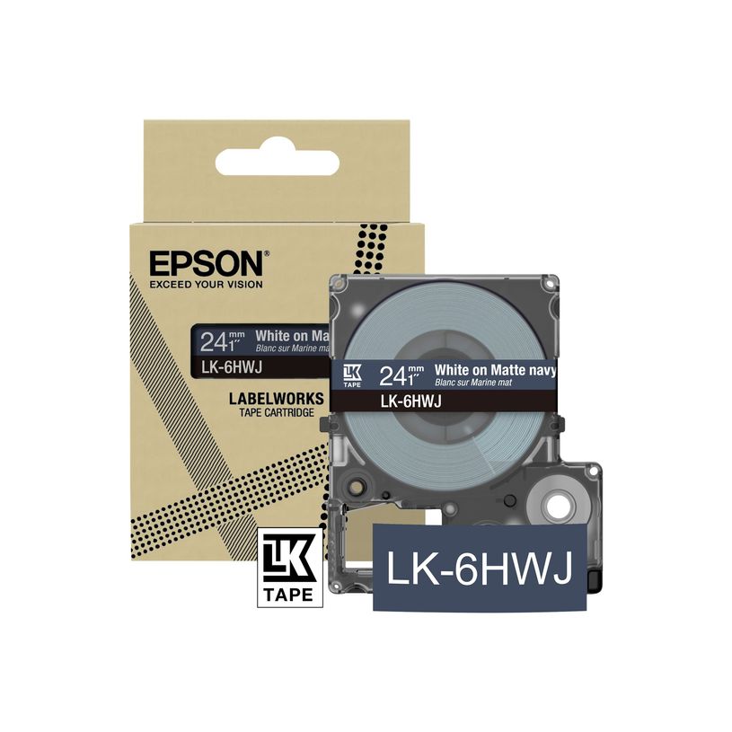 8715946713755-Epson LabelWorks LK-6HWJ - Blanc sur marine mat - Rouleau (2,4 cm x 8 m)-P_405152794_1-0