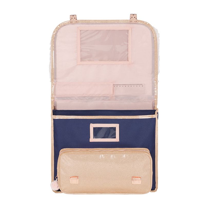 3135253283140-Cartable Cats 38 cm - 2 compartiments - bleu - Viquel-P_405152980_3-2