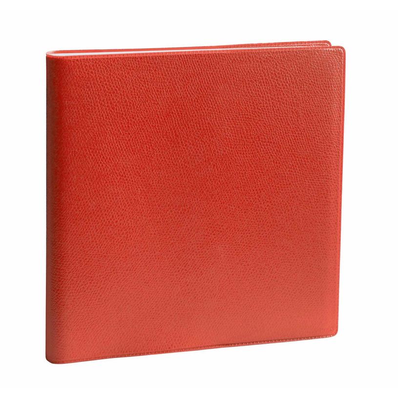 3371010481439-Quo Vadis - Agenda avec répertoire - Exécutif - Semainier Planning - Français - Impala - Orange - 14 mois de décembre à janvier - 16x16 cm - Papier Clairefontaine blanc - Fabri--0