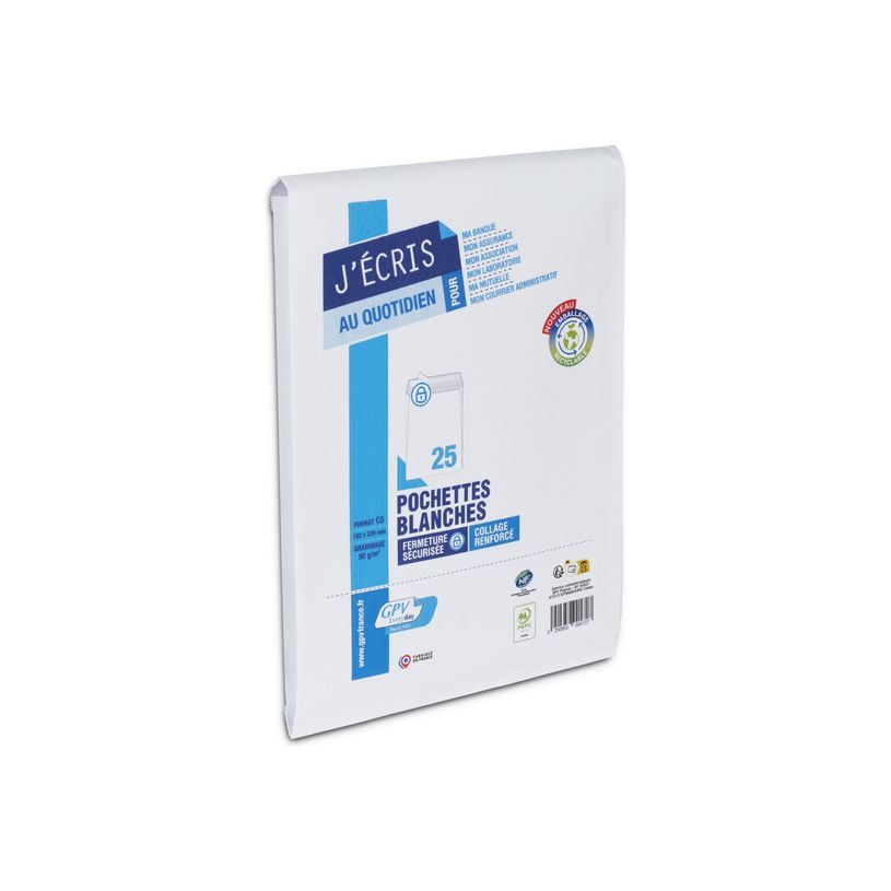 3250650005727-GPV Everyday - 25 Enveloppes C5 (162 x 229 mm) - sans fenêtre - bande auto-adhésive - bl-P_405153035_1-1
