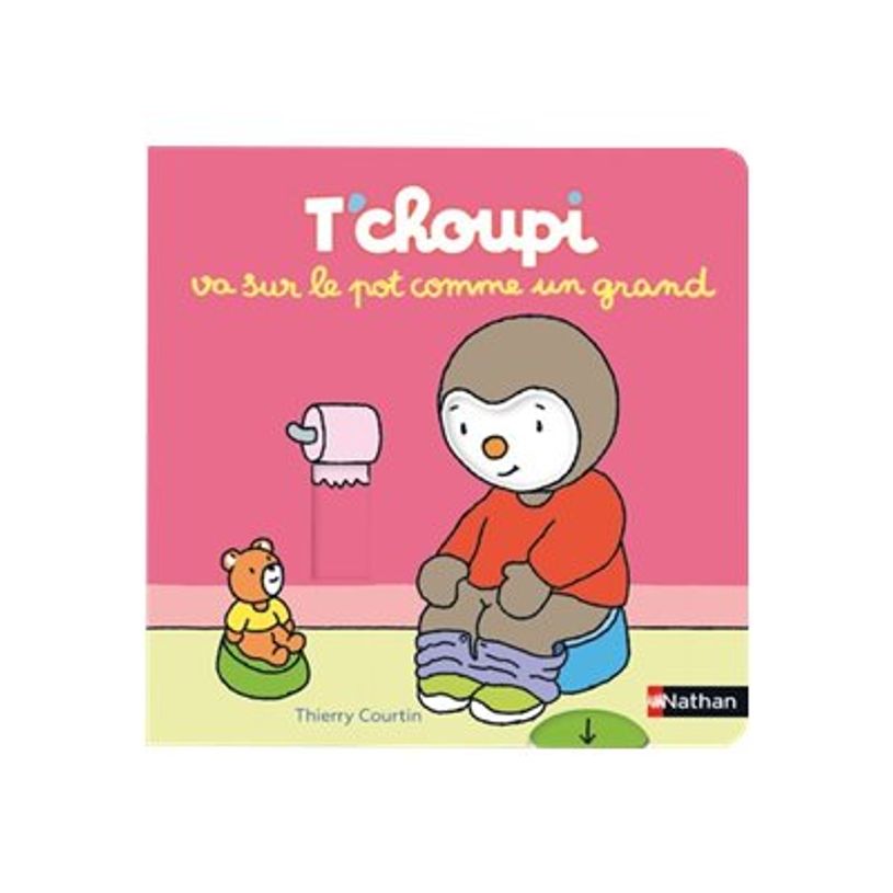 9782095014674-T'choupi va sur le pot comme un grand - par Courtin Thierry - livre d'images-P_405153066_1-0